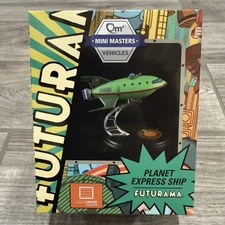 Futurama Planet Express Ship Model QMX Mini Masters Vehicles Loot Crate 2016