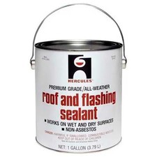 Hercules 25405 Roof & Flashing Sealant 1 qt. - Pkg Qty 12