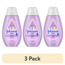 3 pack Johnson's Baby Bedtime Bath, Relaxing NaturalCalm Aromas, 3.4 fl. oz