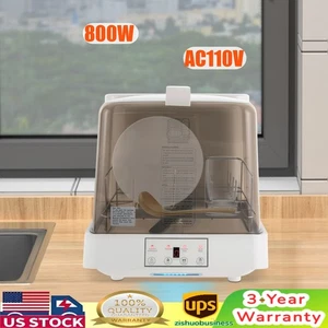 Countertop Dishwasher Electric Tabletop Dishes Automatic Dishwashing Machine