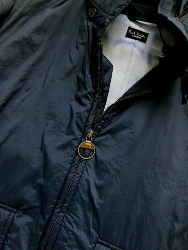 Giacca Paul Smith | Blu Navy trapuntata con cappuccio nascosto | Taglia 42 - Foto 4 di 6
