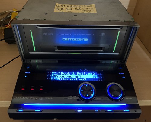 Pioneer Carrozzeria FH-P710MD Car Audio 2DIN CD MD IP-BUS Working Tested JDM - Picture 8 of 14