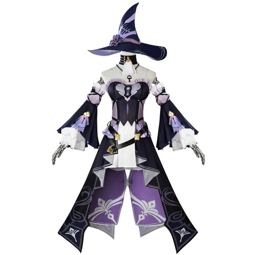Honkai Star Rail The Herta Cosplay Costume Herta Outfit Wig Hat Full Set - Picture 5 of 20