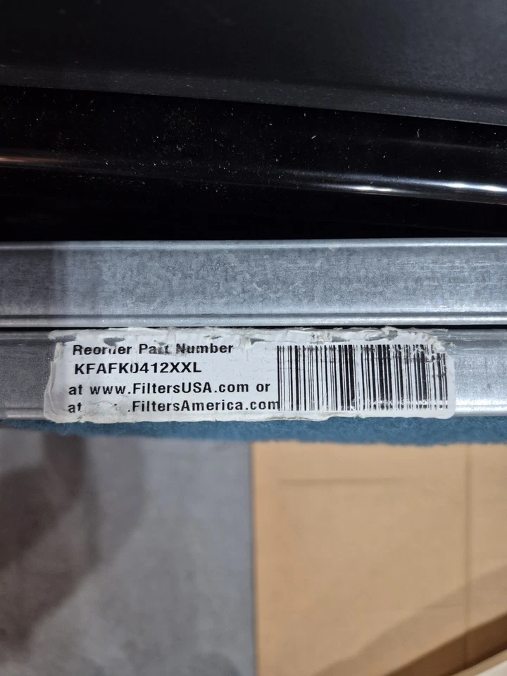 Paquete de 4 filtros lavables Bryant Evolution usados - buen estado (no separan) Foto 2 de 4