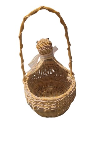 duck wicker basket vintage animal basket vintage - Picture 4 of 7