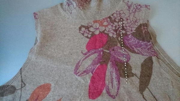 Women French Connection Sweater Beige 40 / L / 48