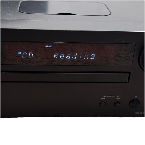 ONKYO CR-445 CD / AM / FM Mini Receiver With Speakers No Remote - Picture 11 of 14