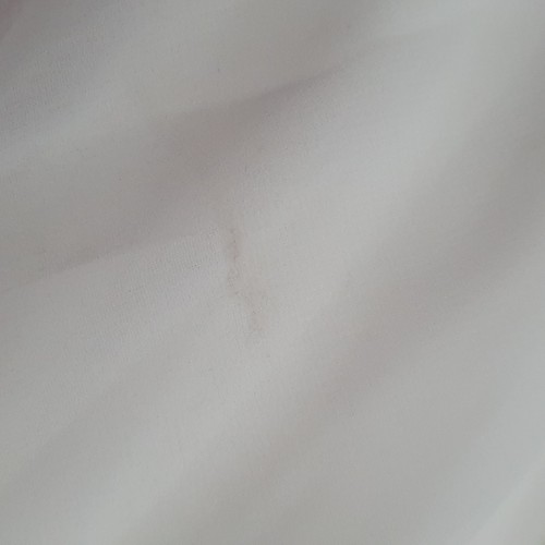 Vestido de Ocasión Raro Blanco de Gasa UK12 EU40 US8 Adornado Acampanado Hada Babydoll - Imagen 24 de 24