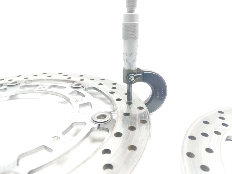 06 07 Rotores de freno de disco delanteros Yamaha Stratoliner Roadliner XV1900 XV19 Foto 4 de 4