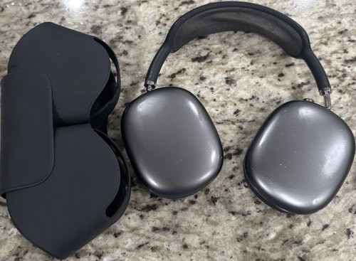 Apple AirPods Max Wireless Over-Ear Headset - (OEM) Space Gray For Parts Only - Photo 3 sur 5