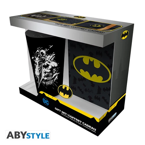 Dc Comics Batman XXL Verre + Pin + A6 160 Pages Abystyle Agenda