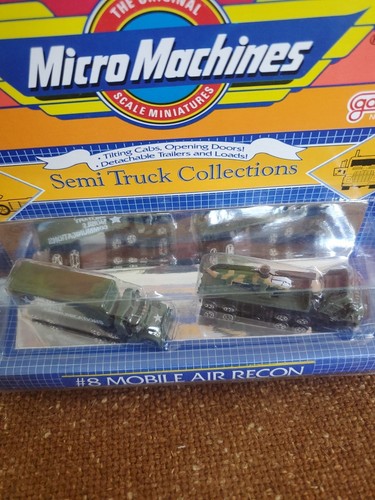Micro Machines Semi-Truck Collections - #8 Mobile Air Recon  Galoob 1989  - Picture 4 of 4