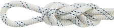 Teufelberger KMIII 3/8" White Static Rope - Durable Polyester Cover,