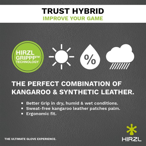 HIRZL Women Golf Gloves - Trust Hybrid, Leather, Grippp Technology, Pack of 10 - Picture 8 of 27
