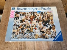 Ravensburger Softclick 1000 Pc Dogs Puppies Jigsaw Puzzle NEW Factory Sealed