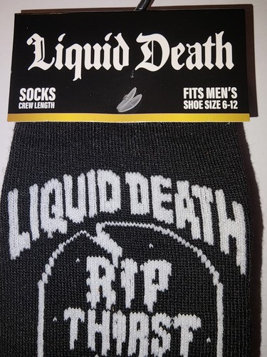 Neue Liquid Death Socken  - Bild 2 von 4