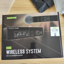 Shure SLXD4/Beta58A Handheld Wireless Vocal System w/ BETA58 Microphones Express