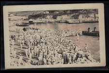 RPPC Postcard US Navy Recreation Party Ashore In Guantanamo Bay, Cuba