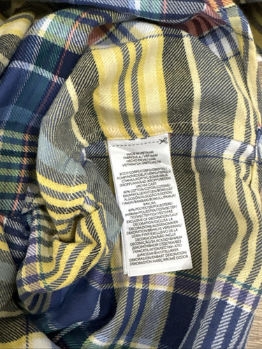 RALPH LAUREN POLO Mens 4XLT 4XL TALL PERFORMANCE FLANNEL SHIRT PLAID CAMP - Picture 7 of 13