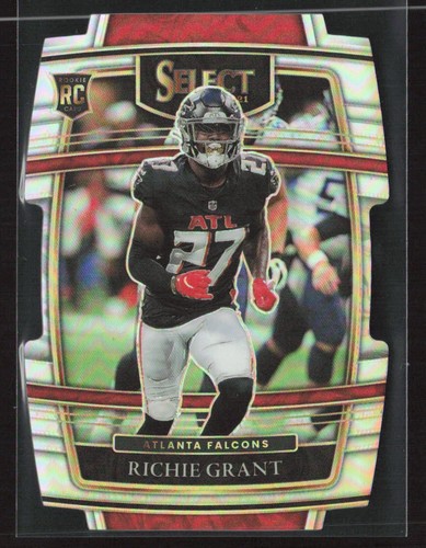 Richie Grant 2021 Panini Select #90 Silver Prizm Die Cut Atlanta Falcons - Bild 1 von 2
