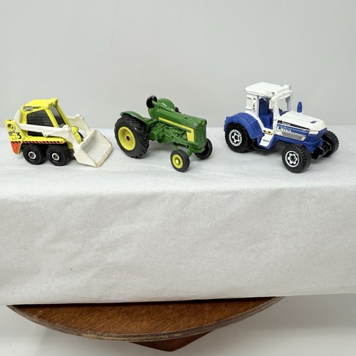 Lot Die Cast Tractor Toy Hotwheels Ertl Matchbox John Deere New Holland - Bild 15 von 19