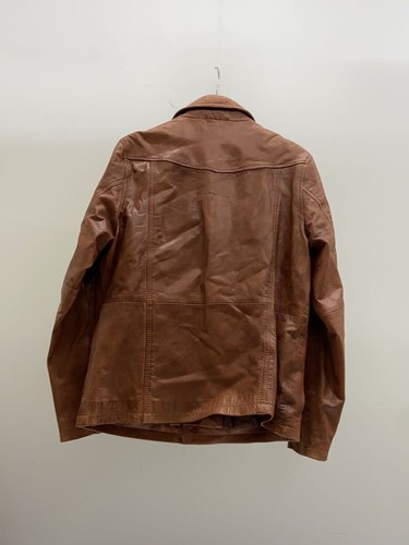 Levi S Leather Jacket Blouson/M/Goat Leather/Brw/Plain 5909 - Picture 2 of 5