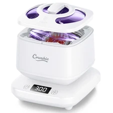 Ultrasonic Retainer Cleaner, Detachable 45kHz Retainer Cleaner Machine 3 Modes