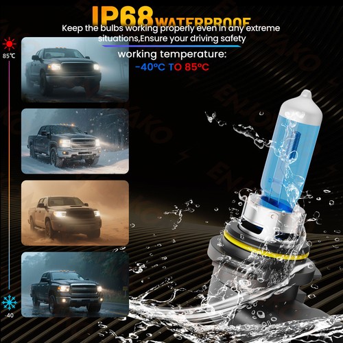 Kit combinado de bombillas halógenas 9006 de haz bajo para Toyota Corolla 1993-2013 - Imagen 4 de 10