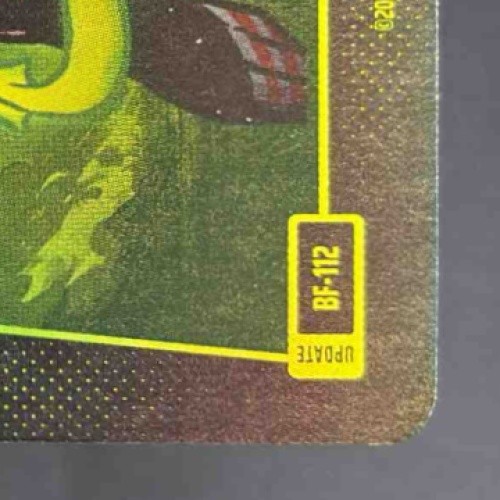 BO JACKSON BATTLE ARENA 2025 ALPHA LAVIATHAN BF-112 BATTLEFOIL GLOW - Imagen 6 de 10