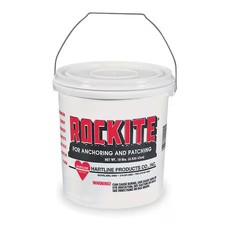 Rockite 10010 Expansion Cement, 10 Lb, Pail, 1 Hr Full Cure Time