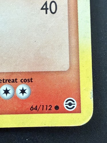 Pokemon TCG Feuerrot & Blattgrün Growlithe 64/112 Reverse Holo Light Play - Bild 3 von 22