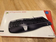 Microsoft Natural Ergonomic Keyboard 4000 v1.0 Ku-0462 USB Wired