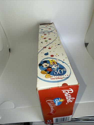 2001 Barbie Walt Disney World Celebration 30th Anniversary Dol -52647- Nib - - Picture 3 of 10