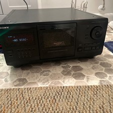 VINTAGE Sony CDP-CX205 Mega Storage 200-Disc CD Changer Player Carousel  WORKS!  			