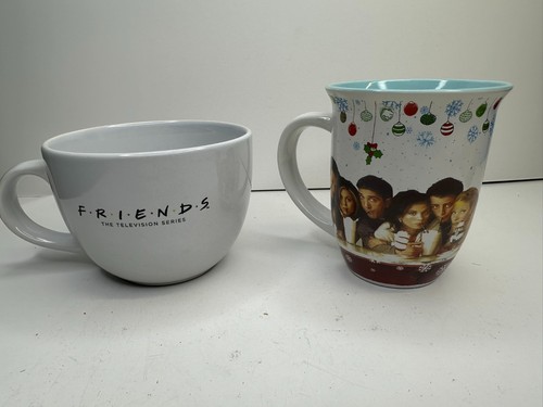 Friends the TV Show 16 White Central Perk Coffee Mug Tea Soup AND Coffee Cup - Picture 2 of 4
