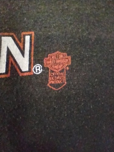 Vintage 80's HARLEY DAVIDSON T-shirt Large The More I Learn About Women Pin-up - Picture 4 of 9