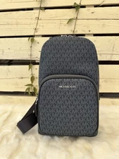 Michael Kors Cooper Commuter Sling Pack - Admiral Blue