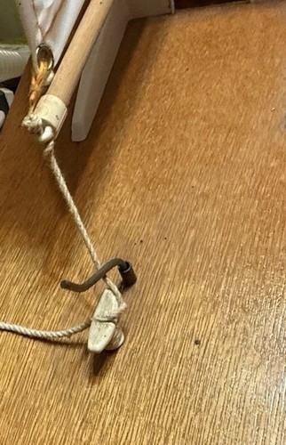 Barca a vela vintage LEGNO LAGHETTO barca giocattolo SEIFERT barche a vela GERMANIA Günther Albatros - Foto 7 di 14