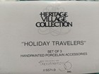 New ListingDept 56, Heritage Village "Holiday Travelers" #5571-9 55719 Nib