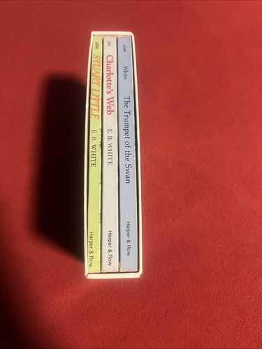 Vintage Three Books For Children By E. B. WHITE, Box set of 3 Stuart Little Etc - Bild 7 von 7