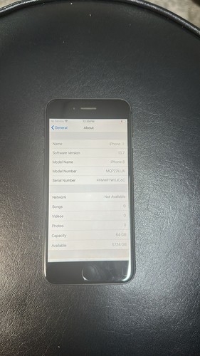 Apple iPhone 8 64 GB Space Gray 4G LTE Verizon Unlocked Smartphone - Picture 2 of 2