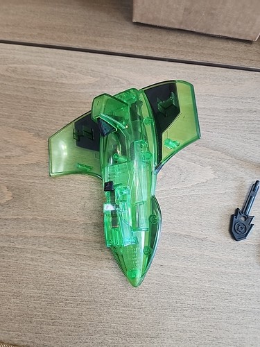 Fisher-Price DC Super Friends Imaginext Green Lantern Jet Flugzeug Figur Raketen - Bild 7 von 8