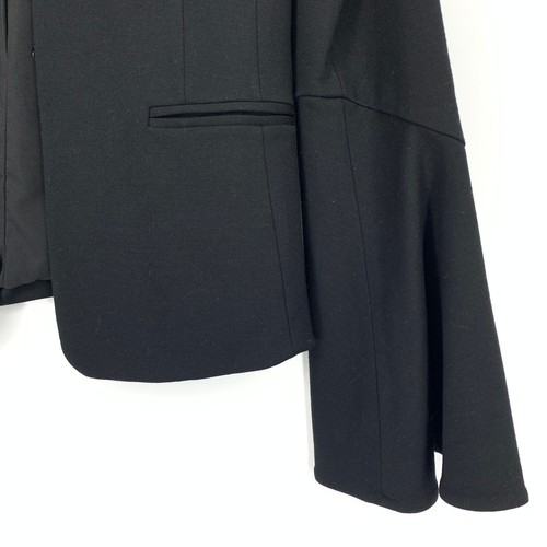 Anthropologie Cartonnier Blazer Jacke Damen Gr. Small schwarz ausgestellte Ärmel - Bild 4 von 6