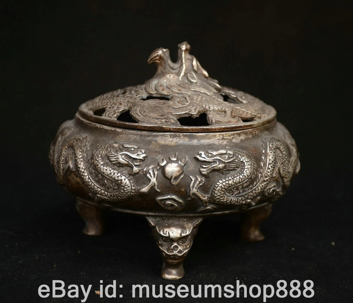 中国风铜制香炉| eBay