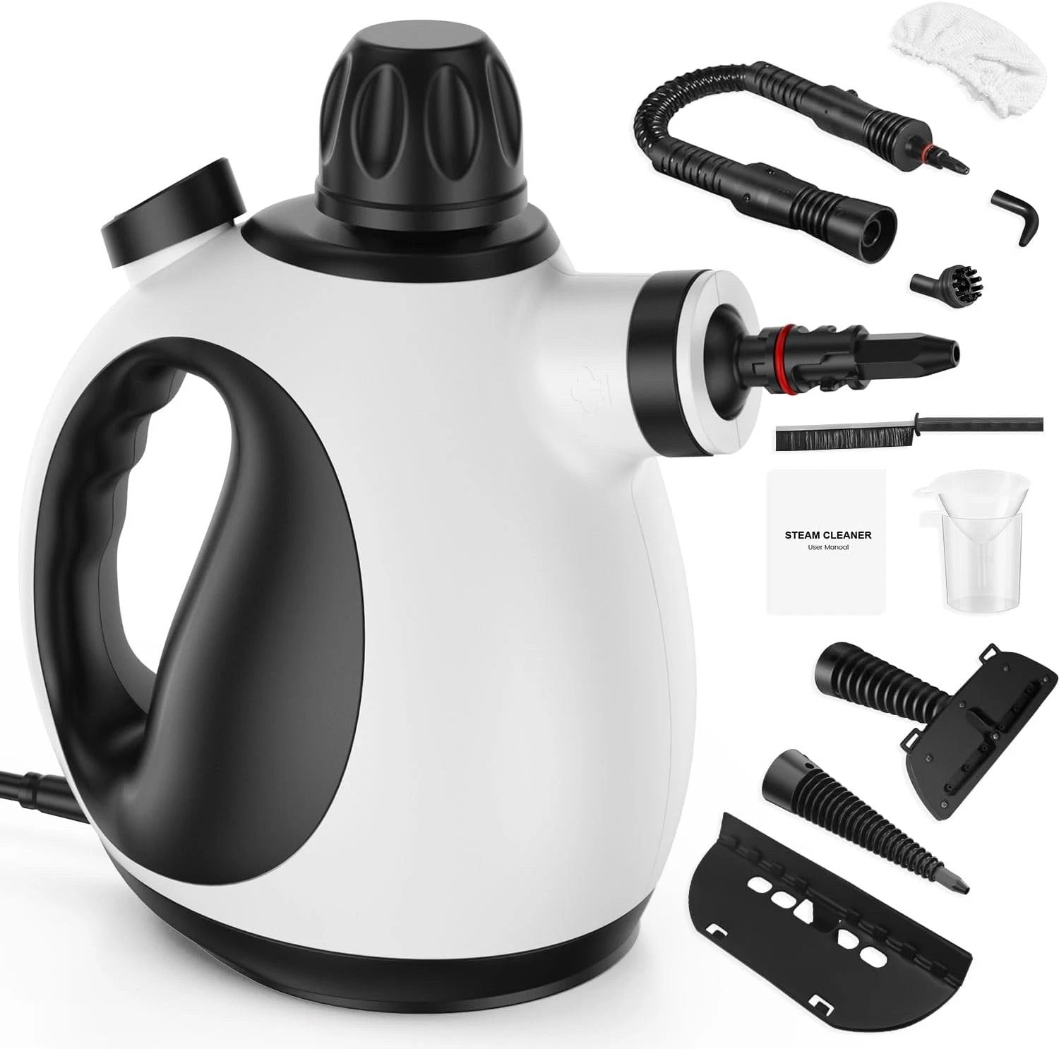 Handheld Steam Cleaner for Home - High Pressure Portable Steamer for Deep Cleani