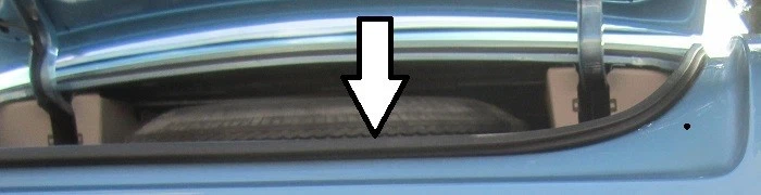 Buick Cadillac Chevy Olds Pontiac 1942-1953 maletero impermeabilización sello nuevo hecho en EE. UU. Foto 2 de 2