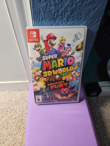 Super Mario 3d World + Bowser's Fury - Nintendo Switch Original Case Only