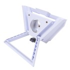 Ethernet Satellite Bracket ABS Metal 2 in 1 Ethernet Satellite Multifunctional 