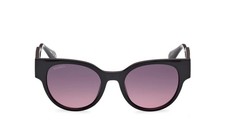 Max Co MO0085 01B Black Round Plastic Sunglasses Frame 50-19-140