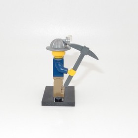 LEGO Minifigure - #CTY0311 | MINER | Town / City / Construction | Released 2012